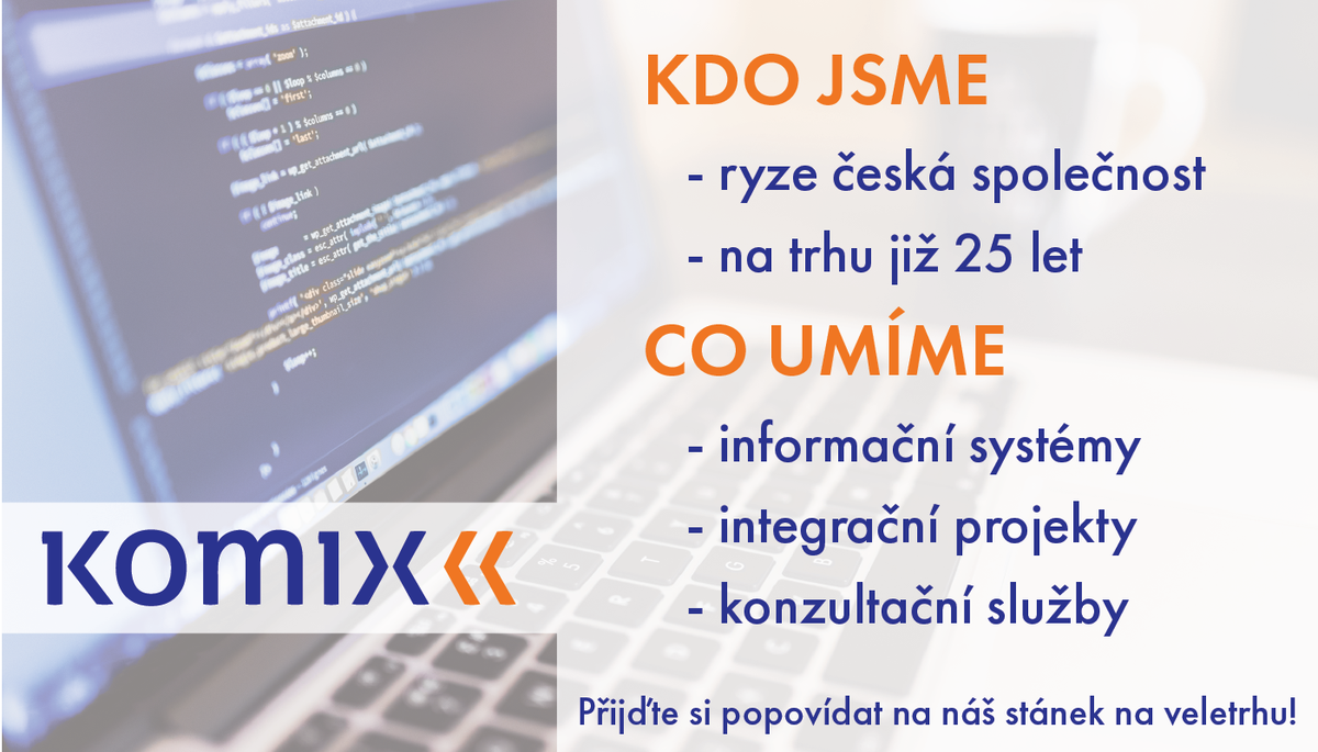 GEWCR's tweet photo. Komix - dáváme technologiím smysl. https://t.co/SN3HjxXAAv https://t.co/d3y4ycfWdt