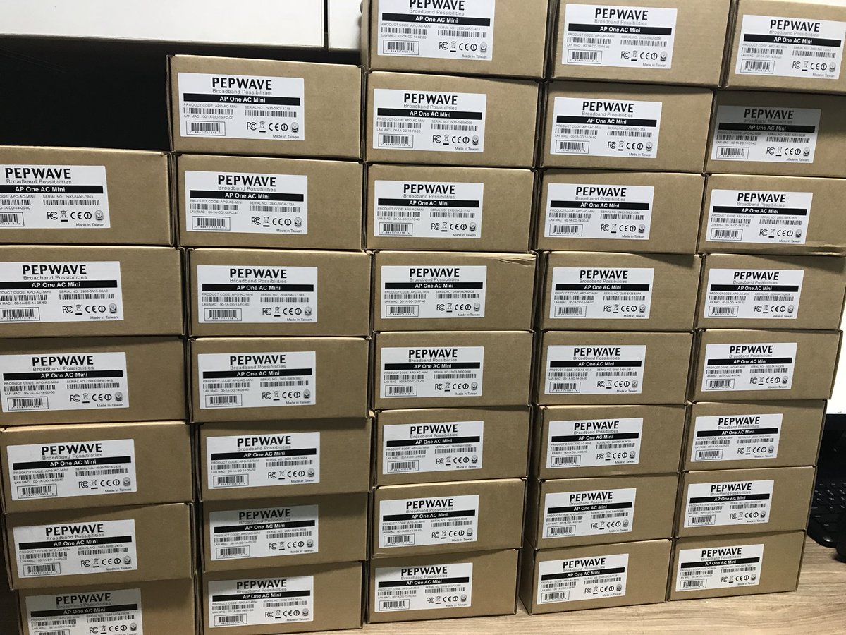 next_bee's tweet photo. @Peplink in #APOne #ACMini being shipped to our dealer.. Amazing product and features ..
#BEENEXT #India #Peplink https://t.co/1Y2rUOjA1B