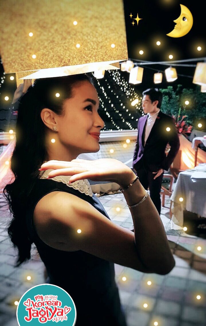 GMADrama's tweet photo. #MyKoreanJagiya BTS: No tricks! Just k-lig treats for tonight! ❤️

Hashtag for today: #MKJSinoPipiliinKo https://t.co/UvorpDGfBh