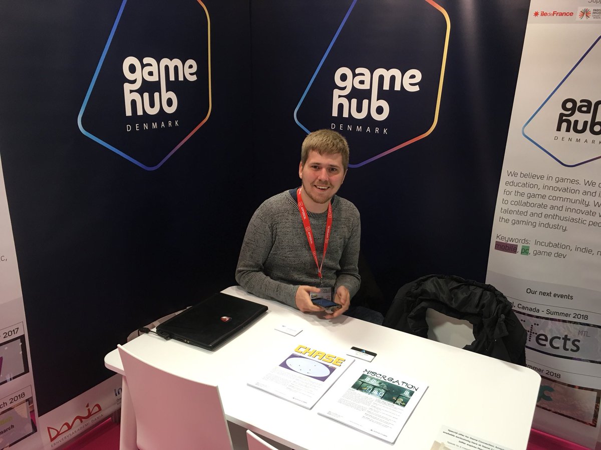 GameHubDenmark's tweet photo. Our teams @AcrylecStudios @arcinteractive #ablazeinteractive ready for meetings @gameconnection #GameCoEurope17 https://t.co/W0fjI5Gbzq