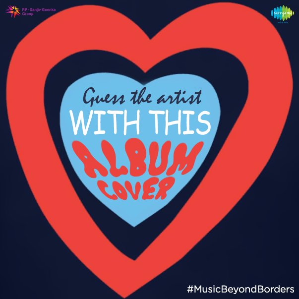 saregamaglobal's tweet image. Think out loud and guess the name of this international artist. #MusicBeyondBorders