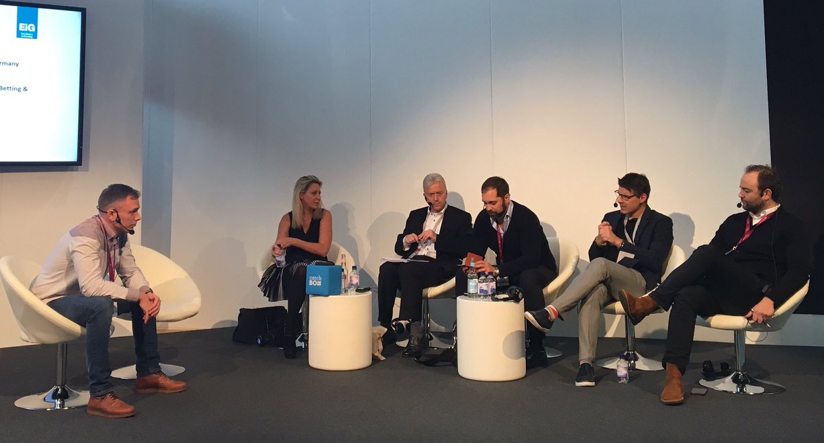 Kyrill <a href="/botgaming_me/">botgaming</a> CEO getting quizzed on competition by <a href="/evanvrs/">evan</a> #startup launchpad <a href="/EiG_Gaming/">EiG</a>