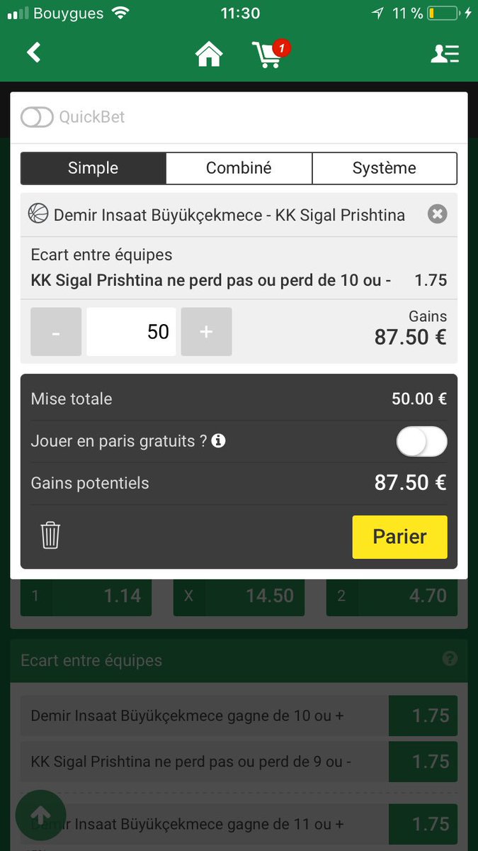 DvzPronos's tweet image. Voilà le pronostic du jour ! 
Bonne chance à vous la team ‼️
CT 1.75 ‼️‼️ match à 17h