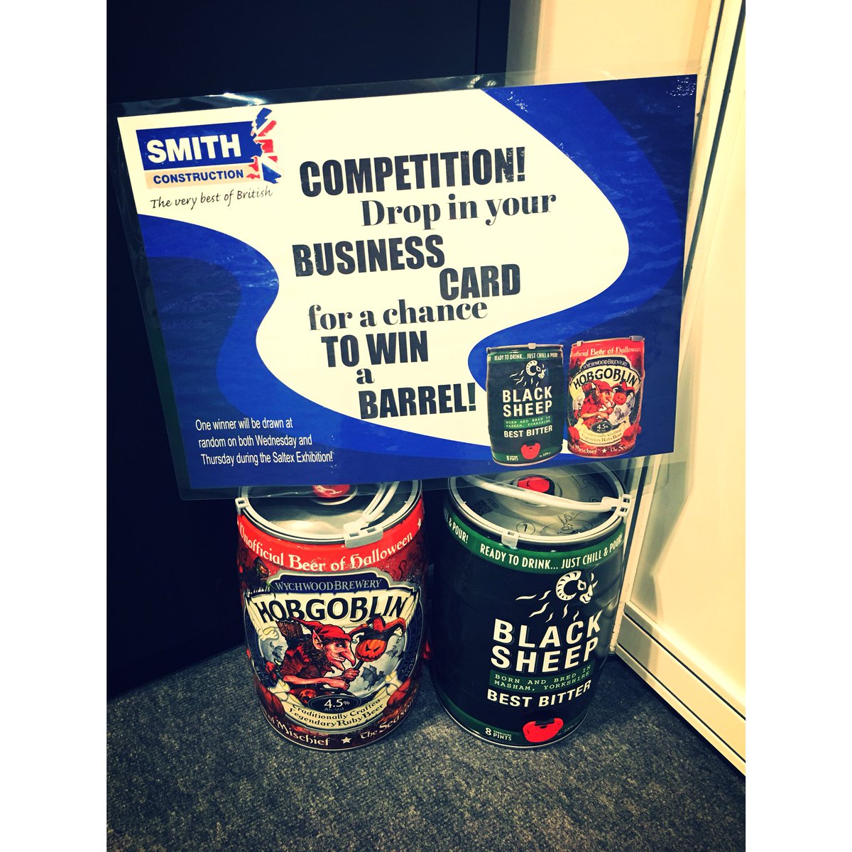 Harriet_SC's tweet photo. Visit our stand at @IOG_SALTEX and drop in your business card for your chance to win... Stand K185 #smiths #saltex17 https://t.co/2VChFQs85h