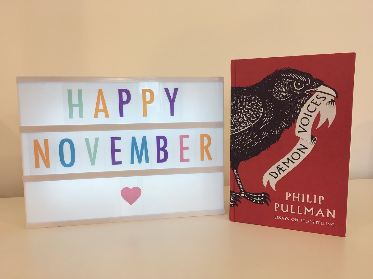 ed_pr's tweet photo. To celebrate the nights drawing in, we are giving away a copy of @PhilipPullman’s  #DaemonVoices - RT and follow to win! #WinItWednesday https://t.co/QMrsRCI2kM