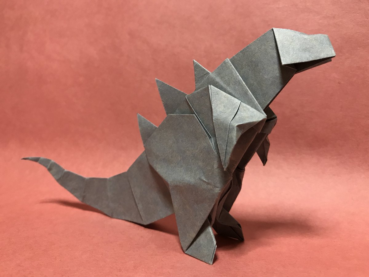 まつもとかずや Twitter પર 折り紙 折り紙作品 ゴジラ Origami Godzilla レジェゴジ ギャレゴジ Godzilla 14 っぽいの