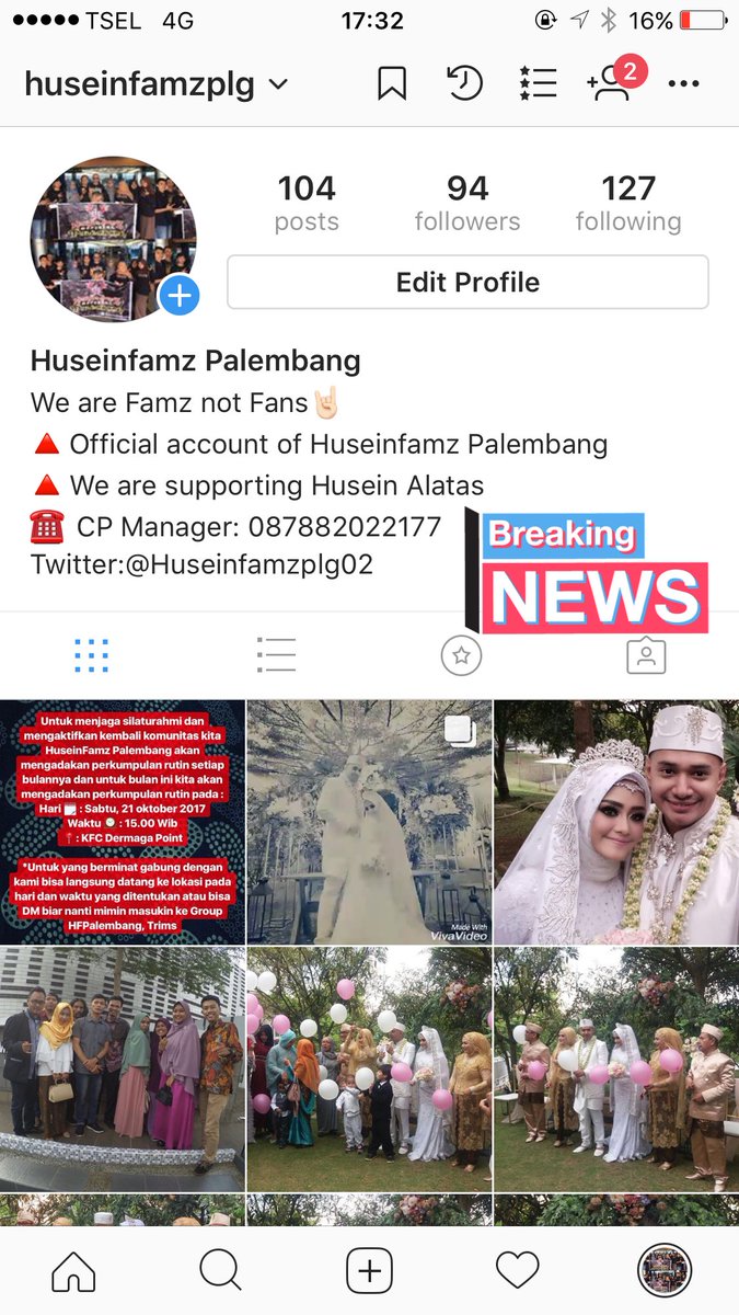 HuseinFamzPLG1's tweet photo. Hallo famz, Info buat yg belom tau IG lama ke hack dan skrg mimin udah buat IG Huseinfamzplg yg baru. Belom follow? yuk famz buruan follow 😊 https://t.co/rzUbngfHL5