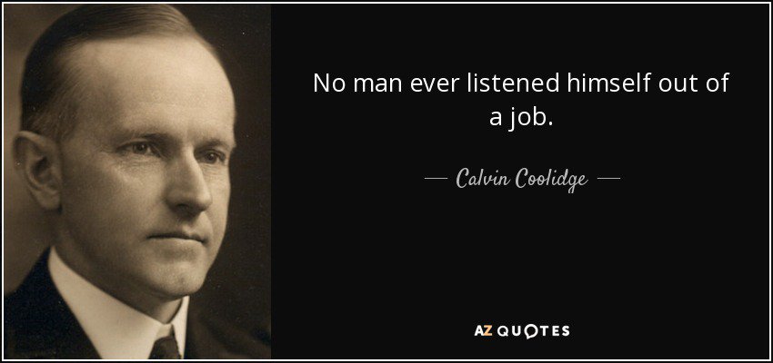 Katie__Macaulay's tweet photo. One of my favourite quotes about the power of listening #MakeItCount https://t.co/CWYKWZzI6P