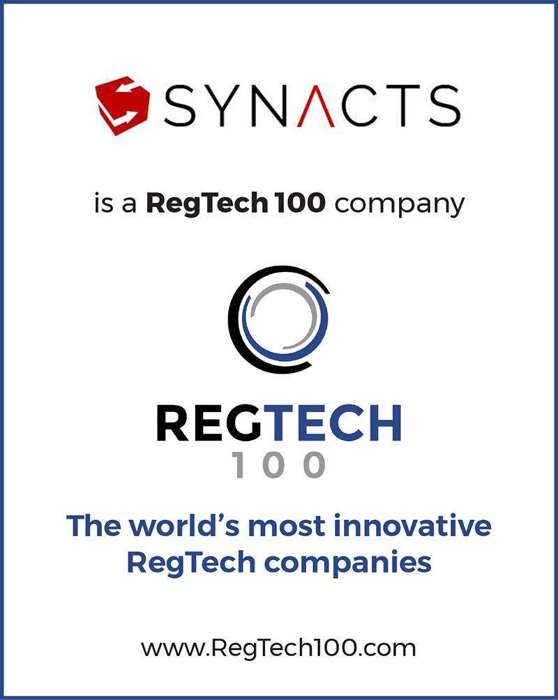 Decentralized Identity company <a href="/Synacts/">Synacts</a> has been chosen for the #RegTech100 #fintech #regulation  
Regtech100.com