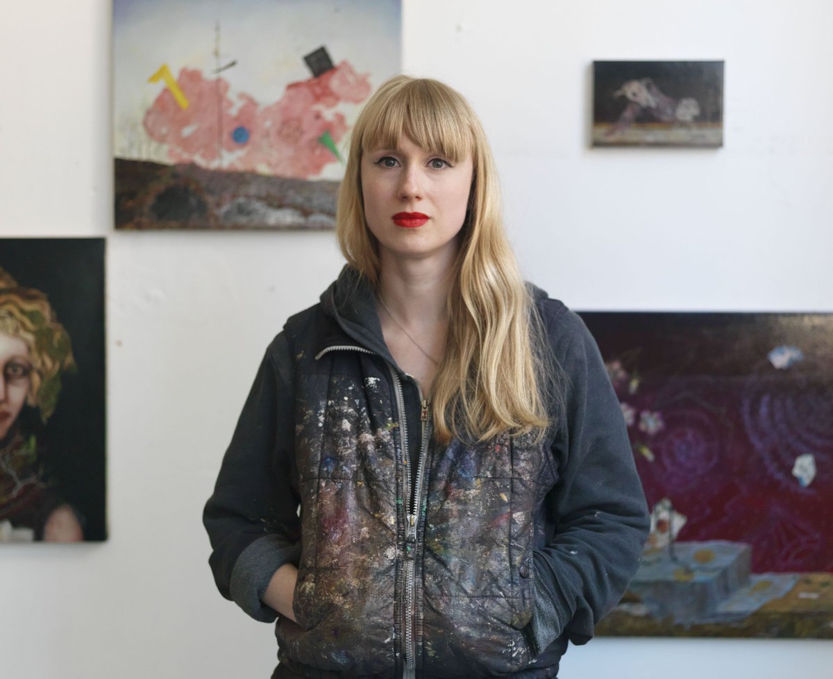 HWSomerset's tweet photo. 6th form students are invited to find out about Anj Smith's career as an artist at 'Art Work: Meet the Painter' https://t.co/N1tnSvArUD https://t.co/KHt1YZ7UDg