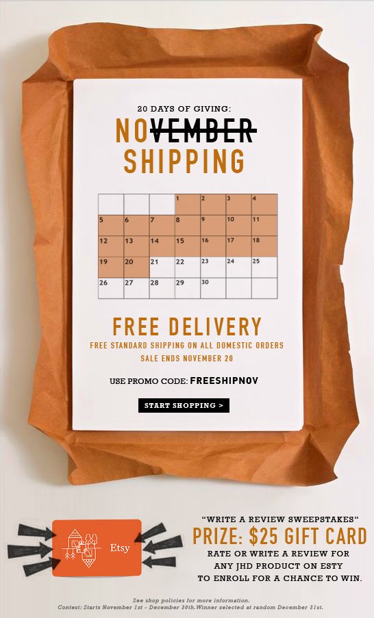 JessHaas's tweet photo. Giving you FREE Shipping in November https://t.co/JGdBOR7g2i https://t.co/2xANMmuwd4
