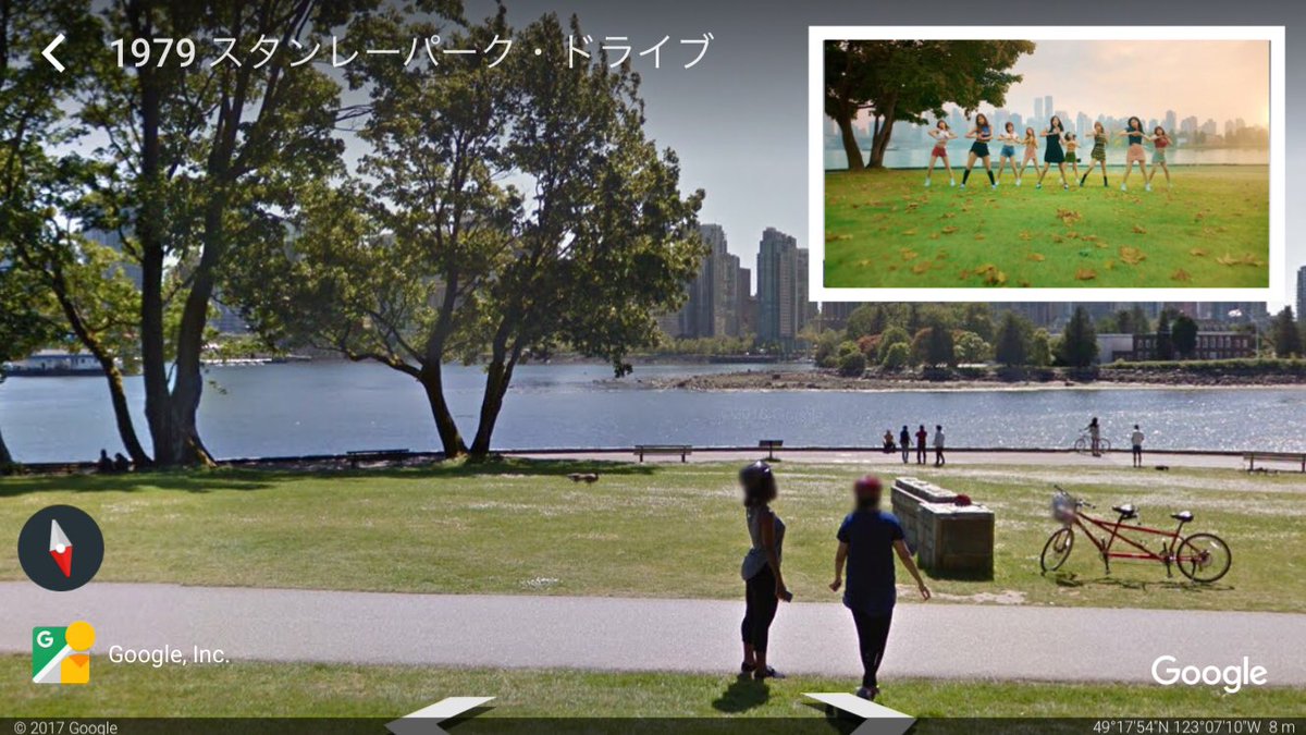 nayeon_6112's tweet photo. Google Mapsを使ってLIKEYのロケ地探してきた💪✨第2弾

9人のシーン4つ！

(バンクーバー)
①②ダウンタウン
③スタンレーパーク
④ガスタウン

#TWICE
#트와이스
#LIKEY
#少しでも行ってみたいと思ったらRT
#拡散希望
(消しちゃったので再掲) https://t.co/ixeTU3A0GX