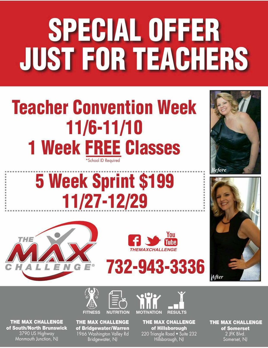 Awesome offer for New Jersey teachers next week.