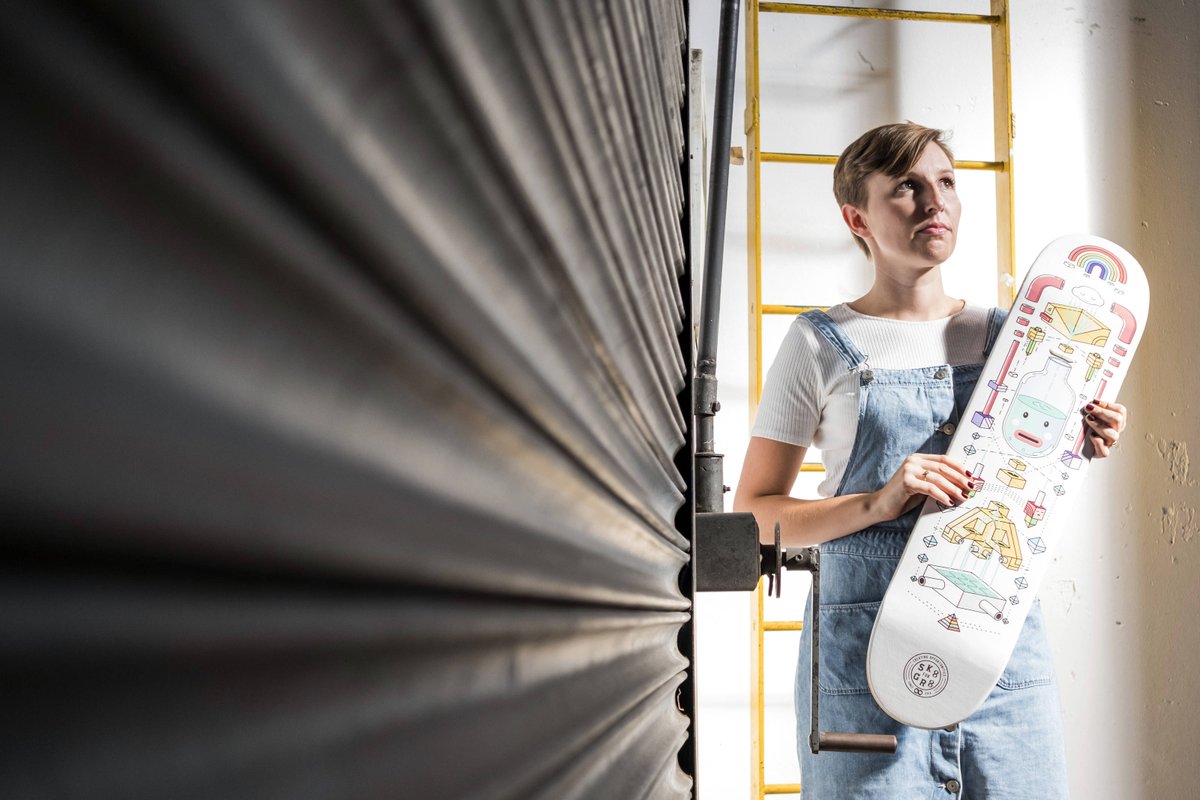 Pop through to @RBStudiosCPT for #FirstThursdays and find out how <a href="/Sk8forGr8/">Sk8 for Gr8</a> is using design to change the world 🎨👉 win.gs/2h0wooR