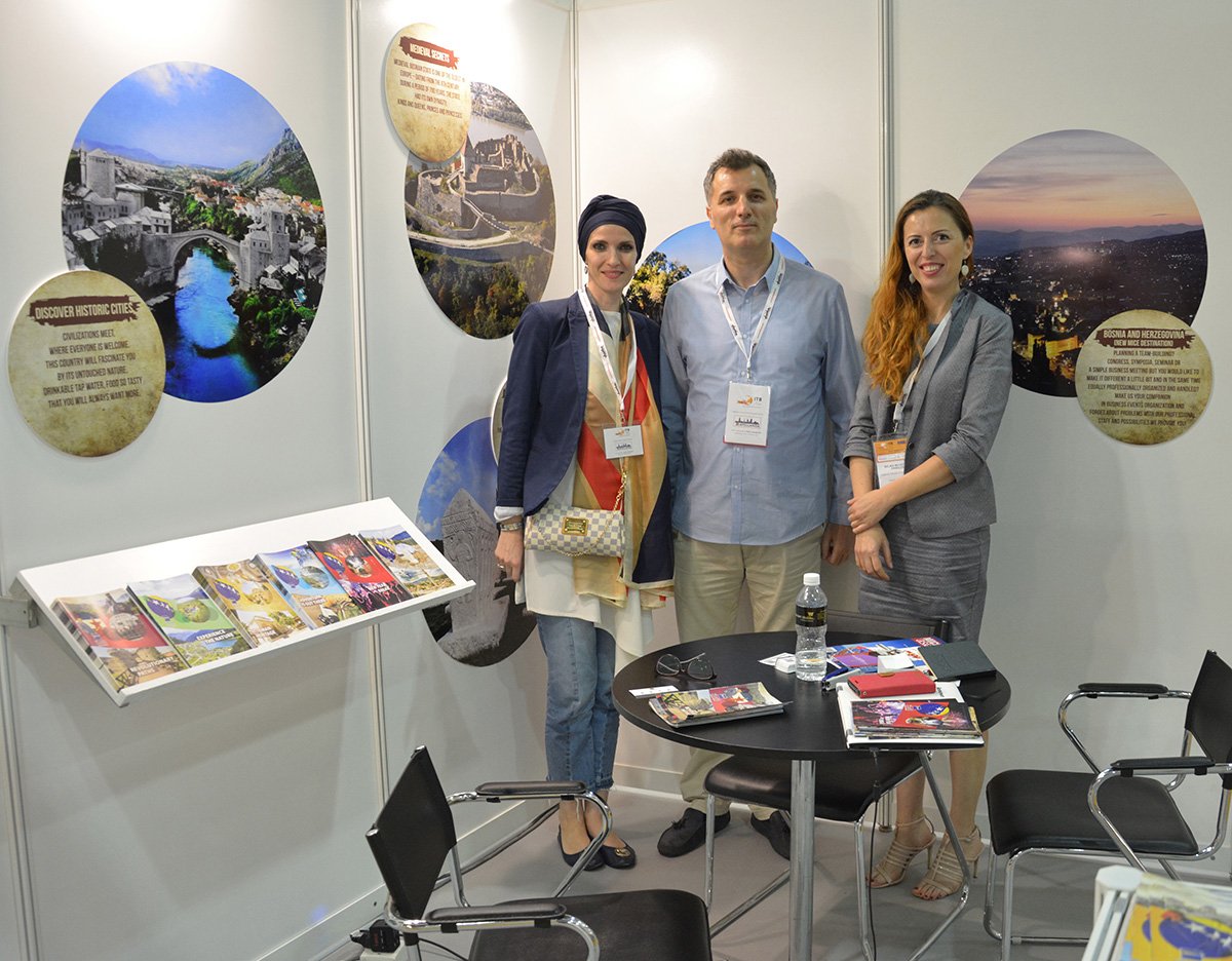 labbaikbosnia's tweet photo. .@ITBAsia, a leading travel market in #Asia, had @labbaikbosnia as one of the exhibitors from Bosnia and Herzegovina. #itbasia2017 https://t.co/nZEsS3W80N