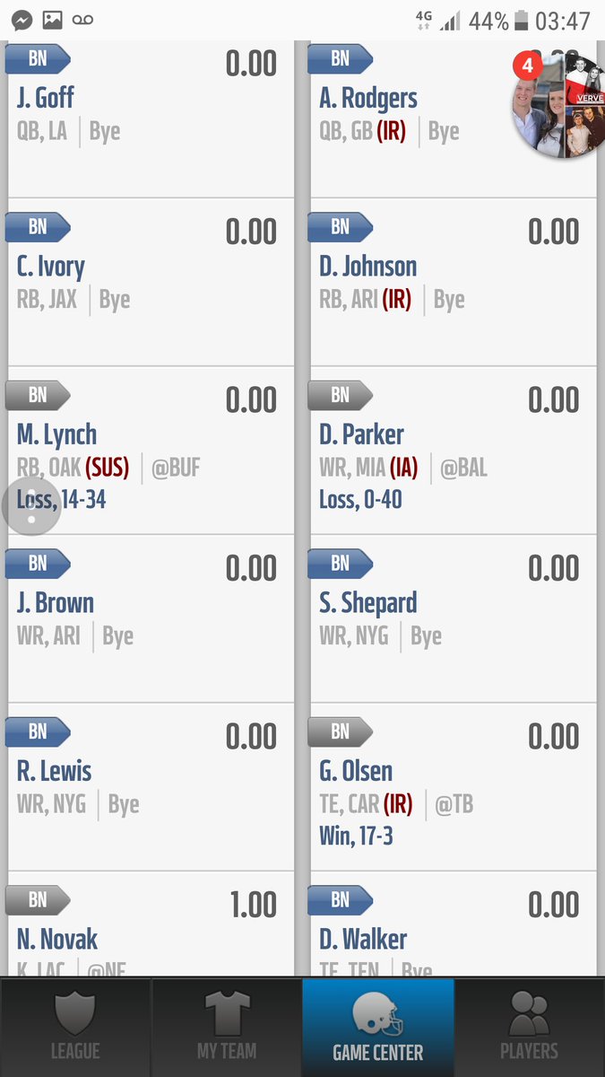 BatesState's tweet photo. A tweet of appreciation to the legend @8nicknovak himself after his solitary PAT won my tied fantasy week #BenchHero https://t.co/RHq7tpdcdO