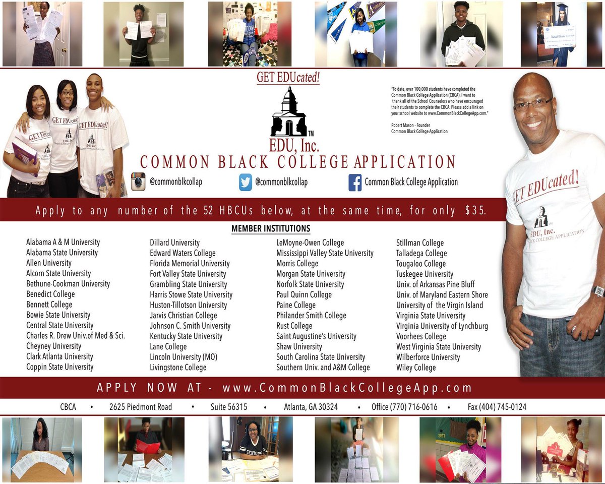Common Black College Application tweet media