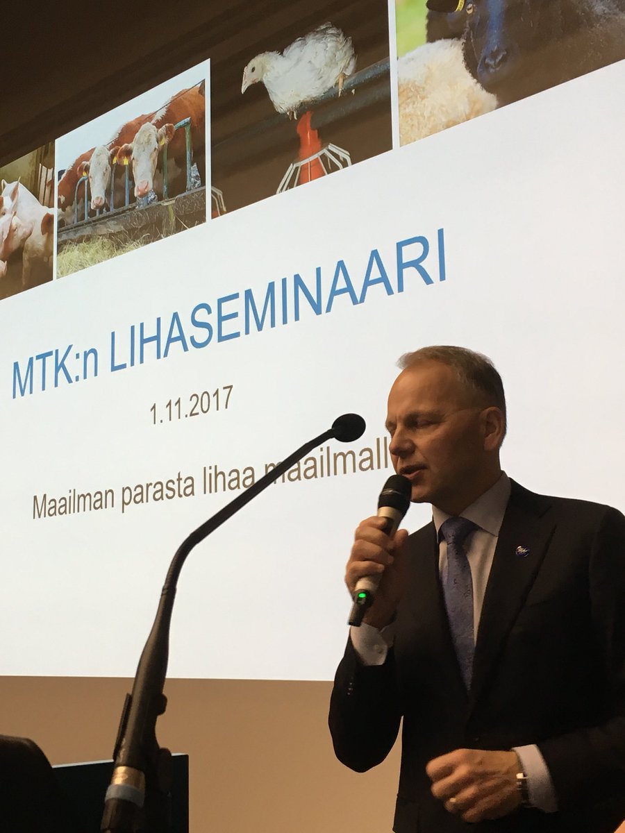 Ministeri Leppä: lihan alkuperämerkintä asetuksella ravintolaruokaan, voimaan keväällä. Hyvä! #liha