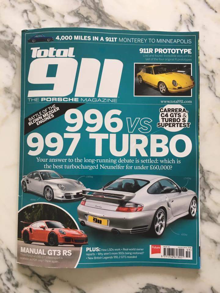 PerformanceDw's tweet photo. Exciting news for Team DW - we feature in this months Total 911 magazine 😁😁 #porschewellingborough https://t.co/2QtHTaBzHv