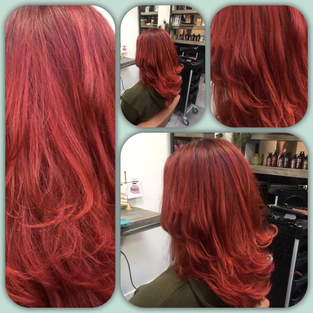 HaarmodeNanny's tweet photo. RedHair! #chishineshades #@FaroukSystems @FaroukSystemsnl #redhair #glans #amersfoort #trendyhaircompany #olaplex https://t.co/ZeQyOYE3M4