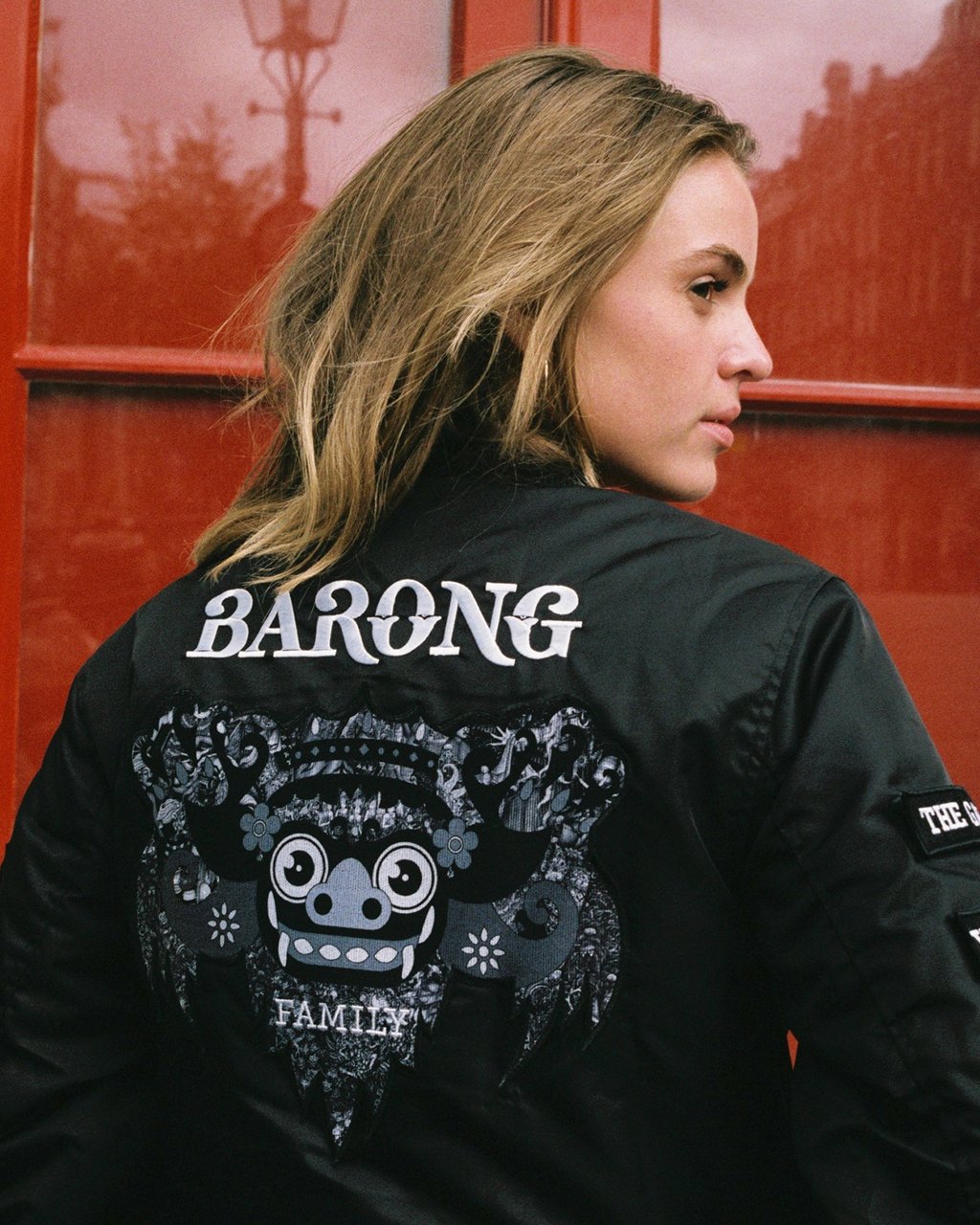 Barong family bomber best sale jacket