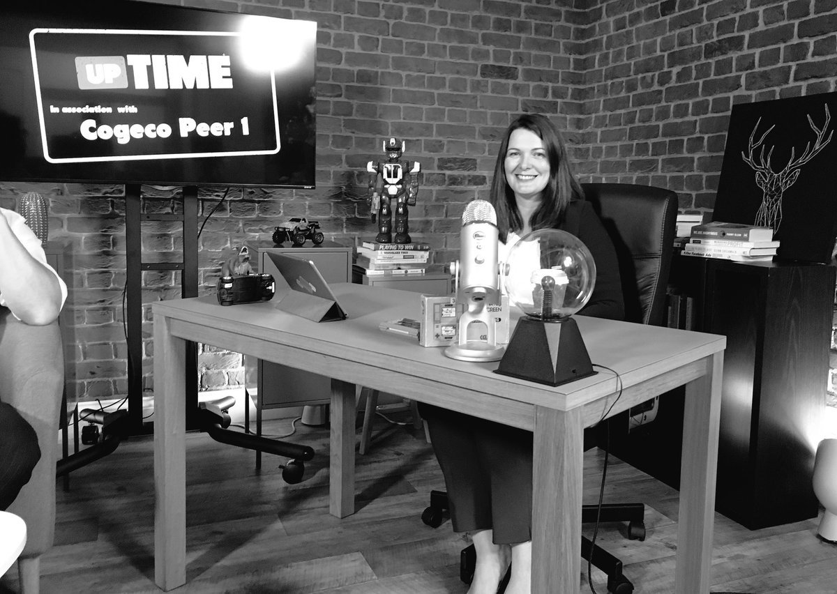 RichardGodwin's tweet photo. Lights, camera, action β Our @SusanBowenUK before taking to the @disruptivelive #UptimeLive airwaves discussing #IoT #innovation #tech https://t.co/7Uv9GDVCnI