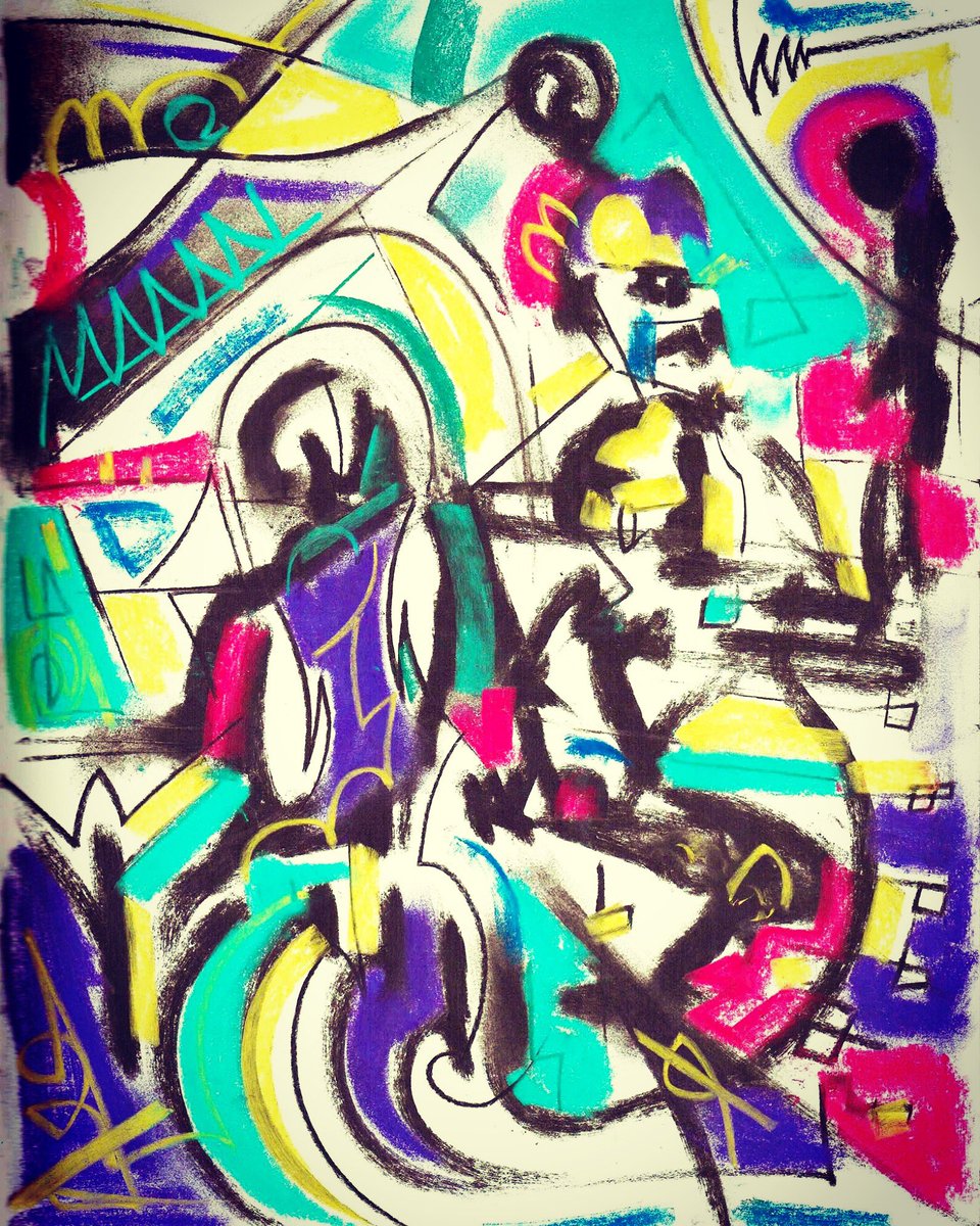 lewisachenbach's tweet photo. Live paintings of Muhal Richard Abrams during @ChiJazzFest attn: @jazzinstitute @chicagojazzmag @DownBeatMag @mcachicago @artinstitutechi https://t.co/e1epToR26a