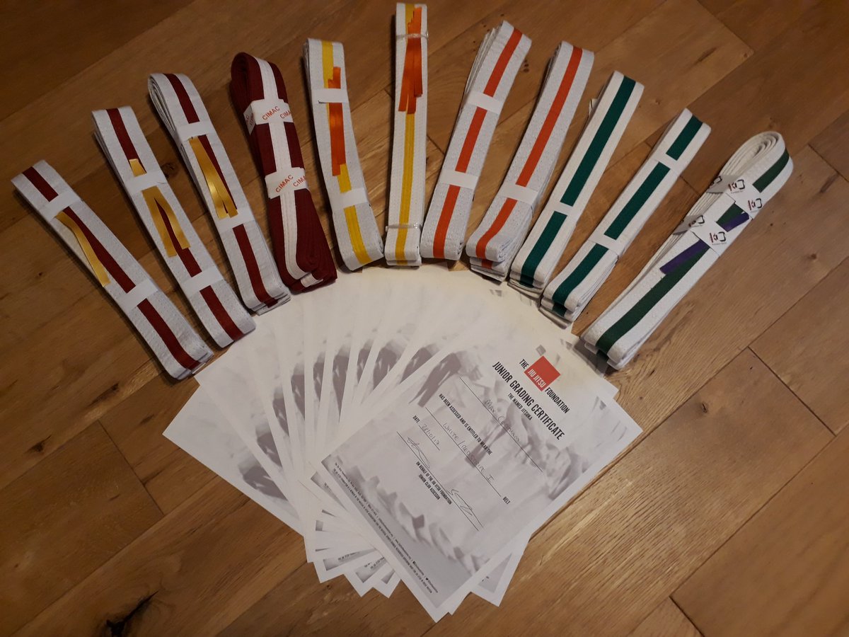 SheffieldJitsu's tweet photo. Belt presentation tonight following a successful grading on Saturday :) #JiuJitsu #jitsufamily https://t.co/lZeFxKEAED