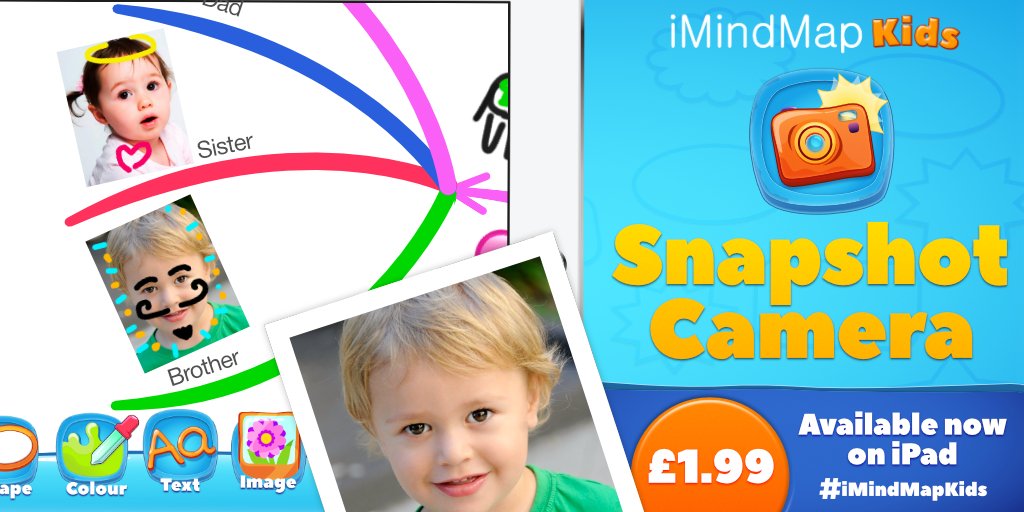 iMindMap's tweet photo. Use the Snapshot Camera to capture moments and upload them to your creative masterpieces. Try it now: https://t.co/Z1HtGqhnjJ #iMindMapKids📸 https://t.co/9OGY4GgHbh