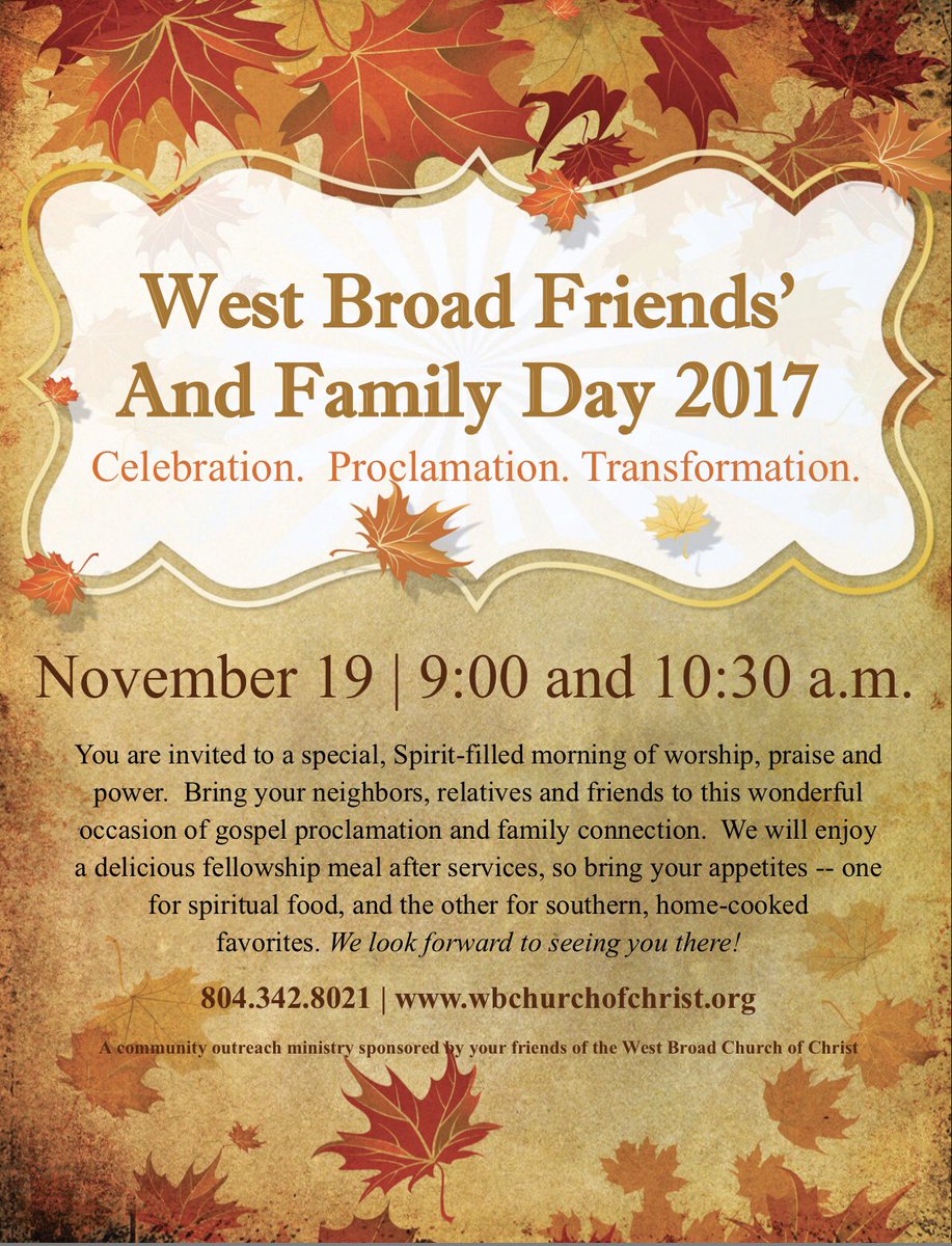 gospeldude's tweet image. Are you in the Richmond area? We’d love to see you on 11/17.  Please tell all your friends. Questions? Message me. Thanks so much! #FaithFun