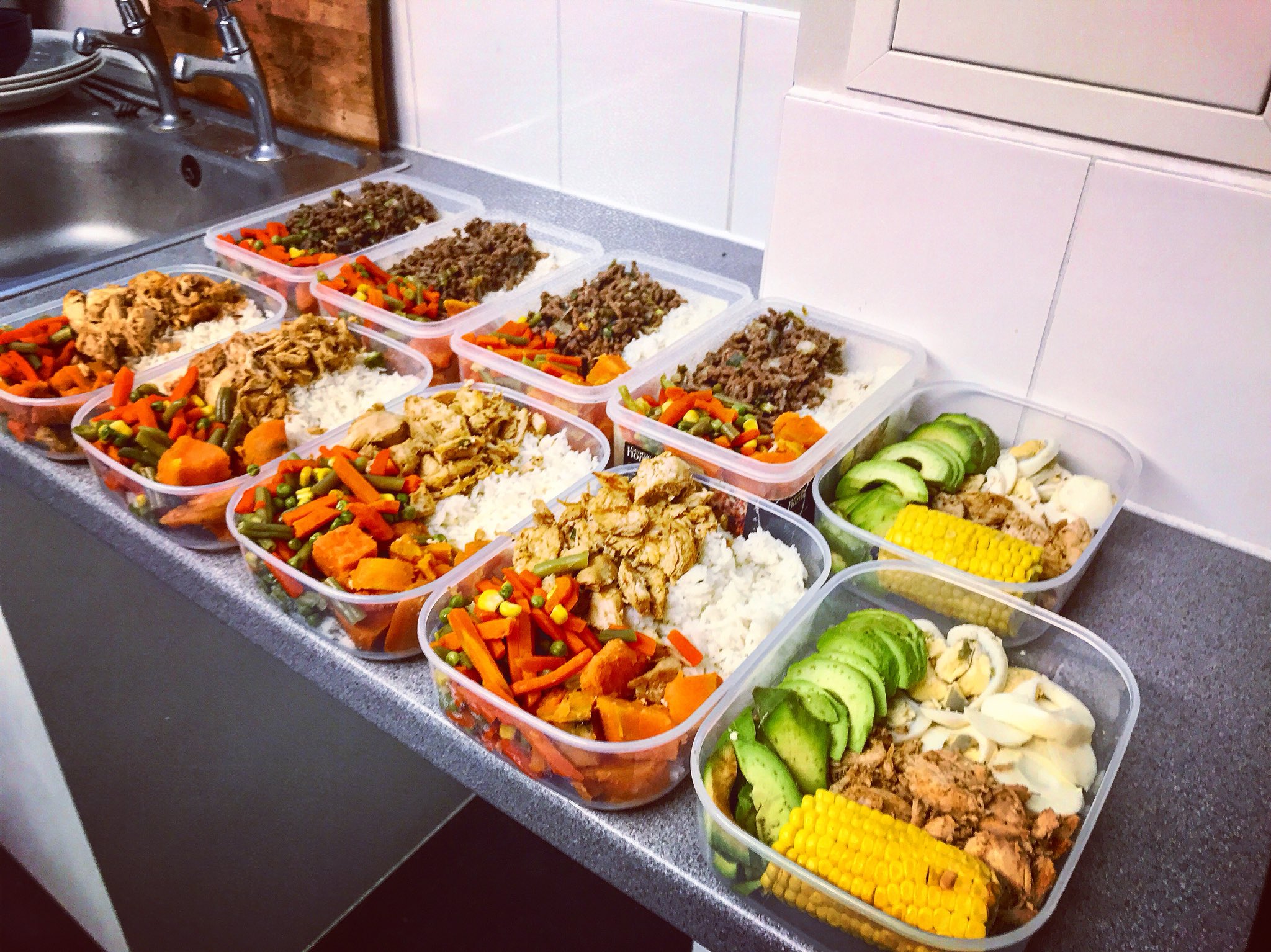 Natty LightsOut on Twitter: "Meal Prep #CleanEating # ...