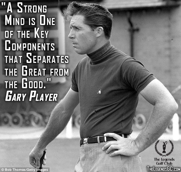 Happy 82nd Birthday Gary Player! Here\s words of wisdom from the golf legend. 