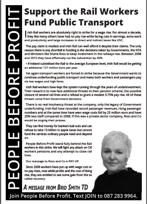 People Before Profit tweet media