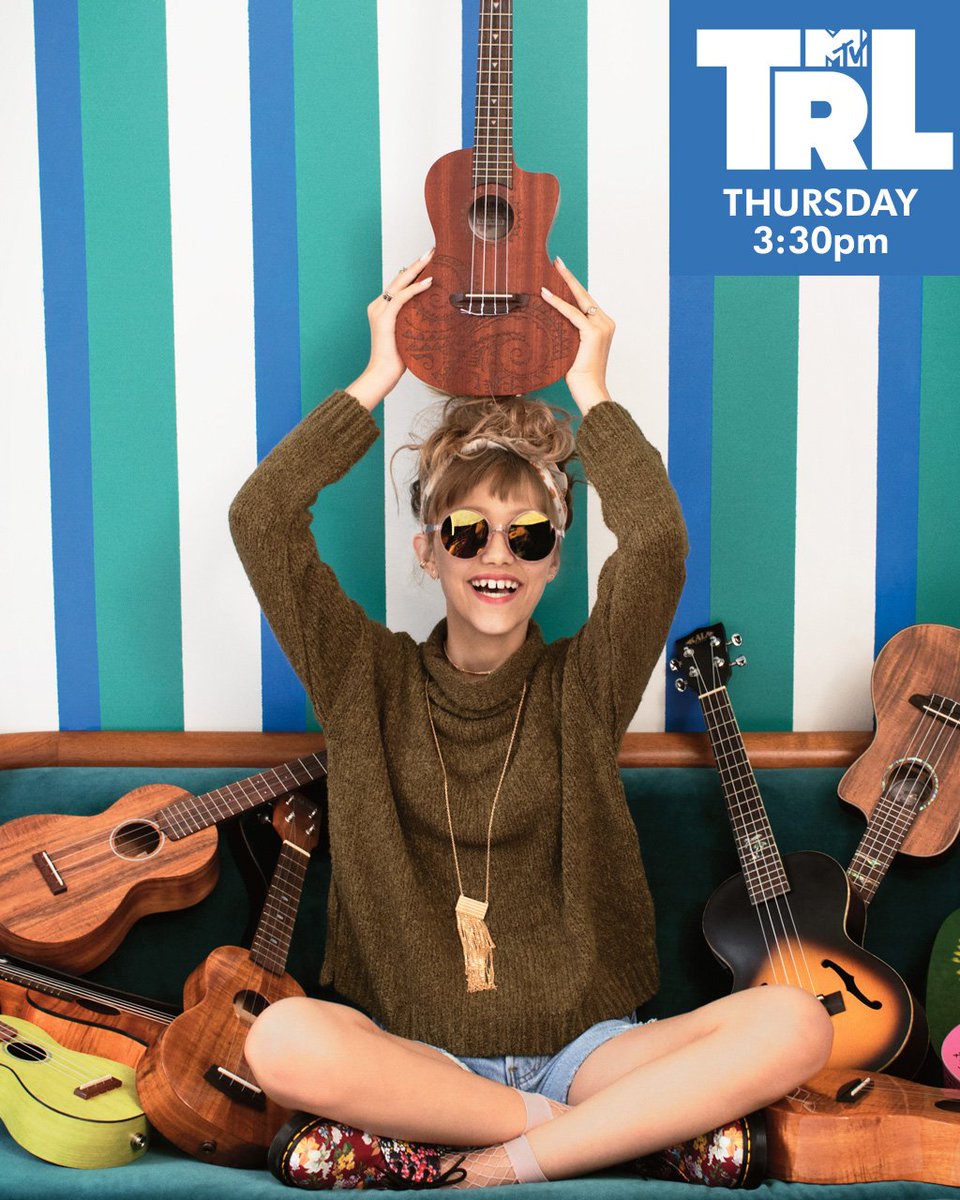 GraceVanderWaal's tweet photo. I’m going to be performing #SoMuchMoreThanThis on @TRL tomorrow! Tune in to @MTV at 3:30pm to watch ☺🌸 https://t.co/mwBbD0lk13