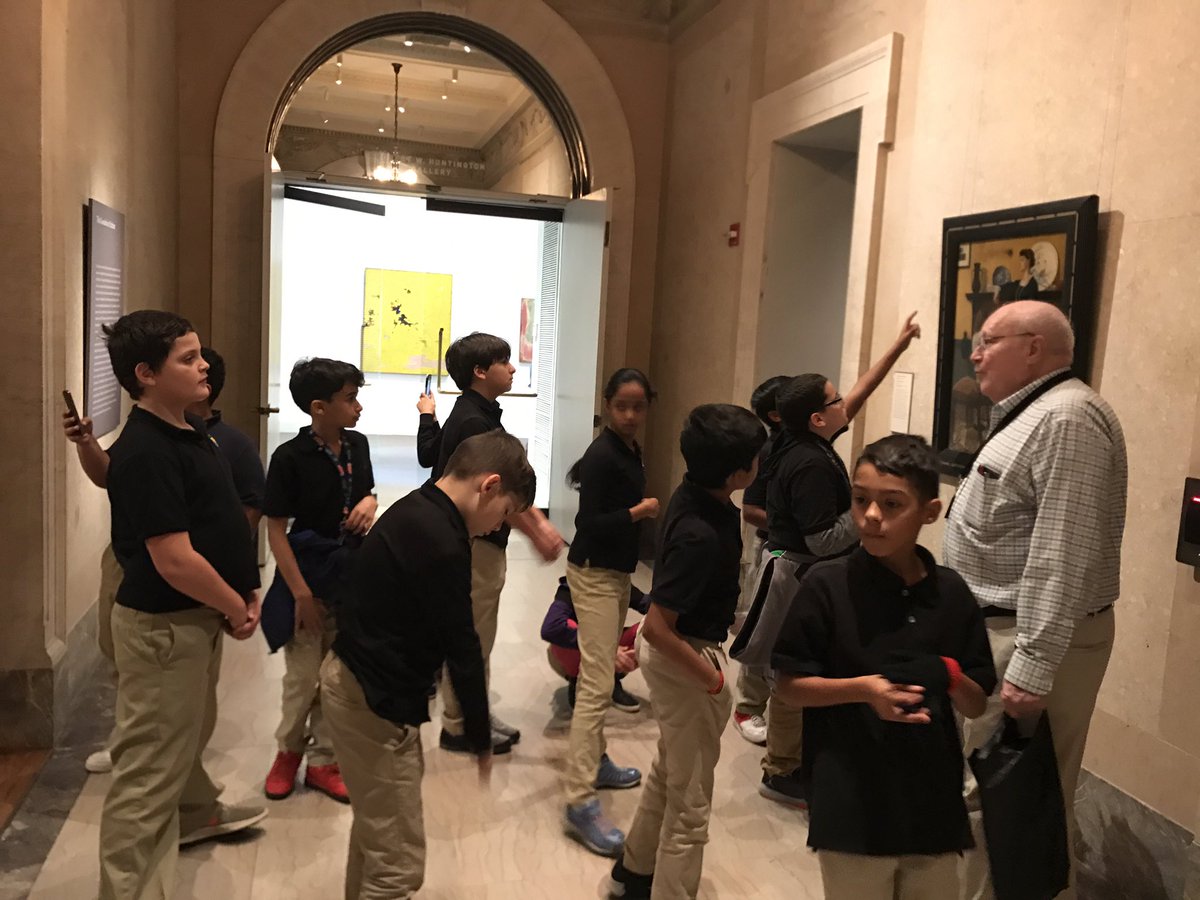MsFasciocco's tweet photo. @TheWadsworth thank you for an amazing tour today!!! #bstemhartford @BSTEMhartford #nerdybirds #weloveart https://t.co/vTxsYbbAXy