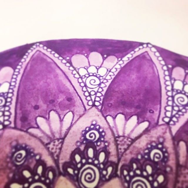 Reposting <a href="/artsy/">Artsy</a>.art8:
watercolor mandala
.
. .
.
.
.
.
 #colorful  #artistmeet #mandala #mandalaart #violet #artists #artlovers