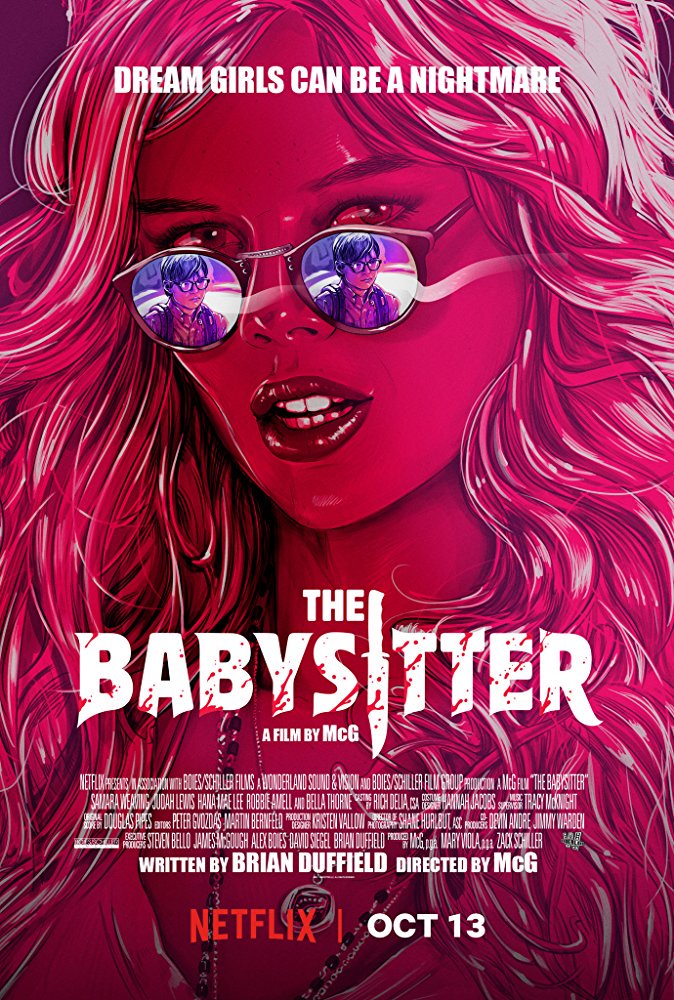 DarkComedyProd's tweet photo. Phillip Wilcox "Our Movie Demon" reviews seductively gory Netflix Exclusive The Babysitter https://t.co/Rw8S64LFdl https://t.co/9RQipMhCqx