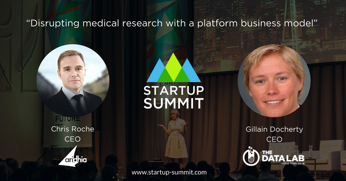 FutureXGlobal's tweet photo. Last but not least we have Chris Roche to discuss: “Disrupting medical research with a platform business model” #sus17 #bbstage #business https://t.co/LAQSobr5Pt