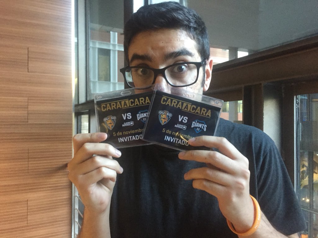 ¡SORTEO ENTRADA DOBLE PARA EL #CaraAcaraLVP GIANTS Y TEAM QUESO!

-Follow <a href="/Shiki_Kitsune/">Brice</a>  y <a href="/Siiko23/">Jose 'Siiko' Oliveros</a> 
-RT
Acaba viernes a las 17:30
¡Suerte!