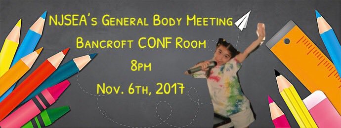 NJSEA_FDU's tweet photo. Our 3rd general body meeting of the Fall semester is this Monday! Hope to see y’all there!📝🎉 https://t.co/8xHyMwn4mG