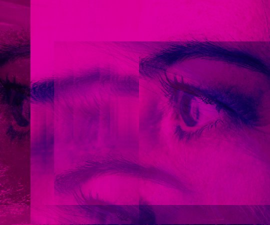 caimeeblanche's tweet photo. #glitch #pink #eye #glitchart by #creativecoding #code #p5js https://t.co/tFrFGWOJjd