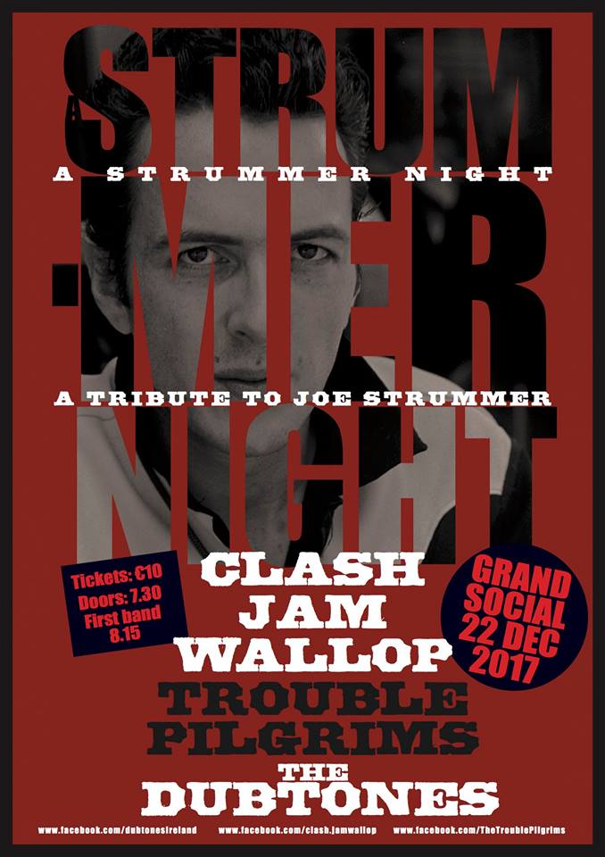TheDubtones's tweet photo. Final gig of 2017 for the diaries!
@TheDubtones @TroublePilgrims @ClashJamWallop @TGSDublin
#ClashNotForSale #Strummerville #WereAGarageBand https://t.co/W2Z4Lb5xxa