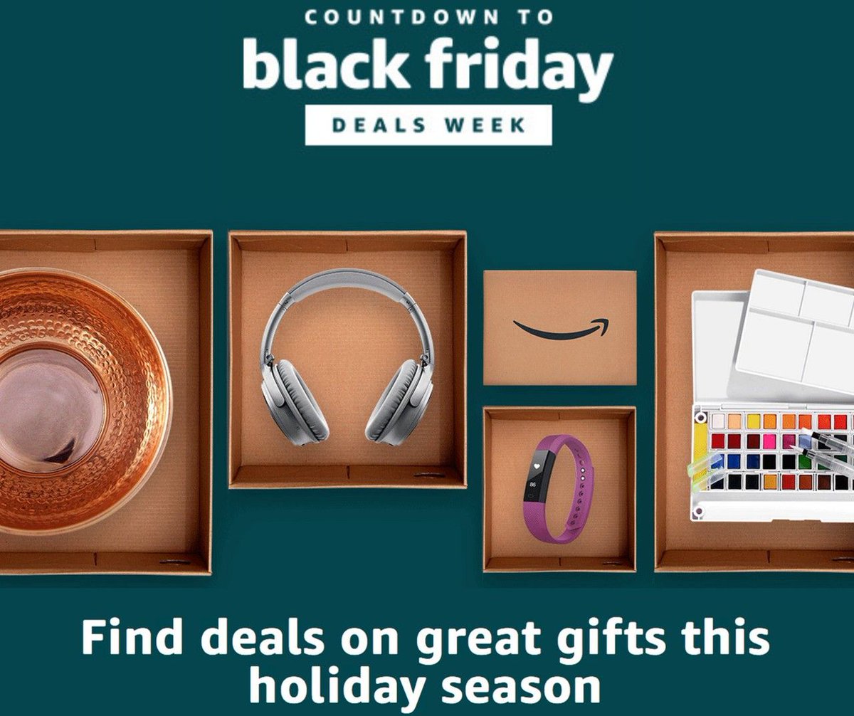 GoOmniiX's tweet photo. Countdown to #BlackFriday deals week (yes, Black FriDAY is now a week) is officially here. Check out these #Amazon #BlackFridayDeals https://t.co/zPU034WFfg
