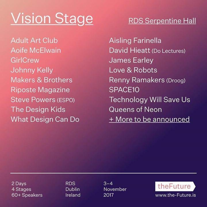 design_desires's tweet photo. Coming weekend Renny Ramakers will be a lead speaker at the immersive festival The Future in Dublin, more info here https://t.co/sQ5LVQxpzz https://t.co/tiUABD9Z8l