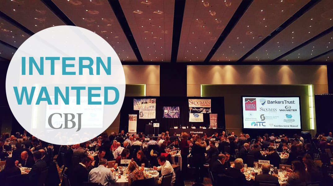 AshleyMooreIA's tweet photo. .@UIOWA_SJMC event planning students: the @CBJournal is seeking a spring 2018 events intern. 15 hr/wk, $9/hr, visit https://t.co/cWTSr4hOvn https://t.co/4RYWD3TEtk