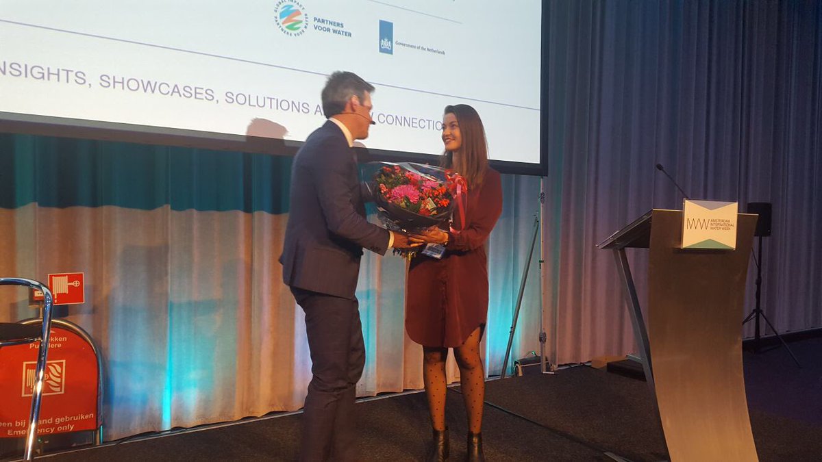 AmsterdamIWW's tweet photo. # @YoungAIWW Ambassador 2015  has handed over her responsibilities to Chrysoula. Thanks Andrea Kralikova for all your good work! #AIWW2017 https://t.co/oQPkPGxZyA