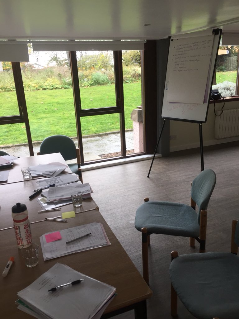 nursemcj's tweet photo. HWSC team day in Scotland. Space to reflect, plan and think. Great venue #CockenzieHouse @OUScotland @ou_hwsc https://t.co/iHRl2urxKb