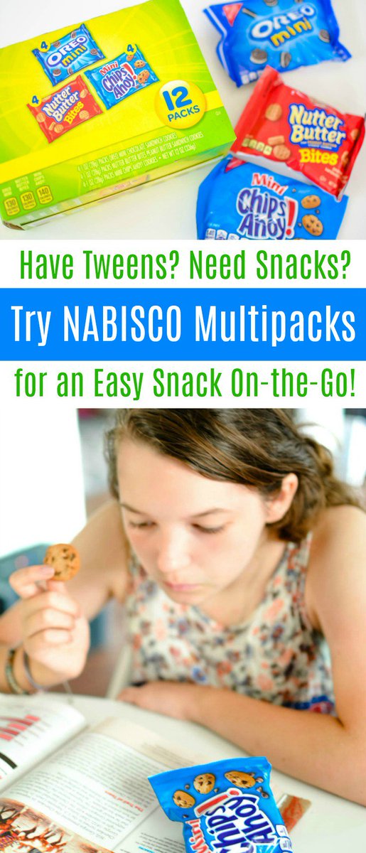 MommyMusings's tweet photo. Have Tweens? Need Snacks? Try NABISCO Multipacks for an Easy Snack On-the-Go 🍪 #snacks #WalmartSnacks2Go #MC #ad https://t.co/eBUHOJ6Nr4 https://t.co/13d0CrF2pC