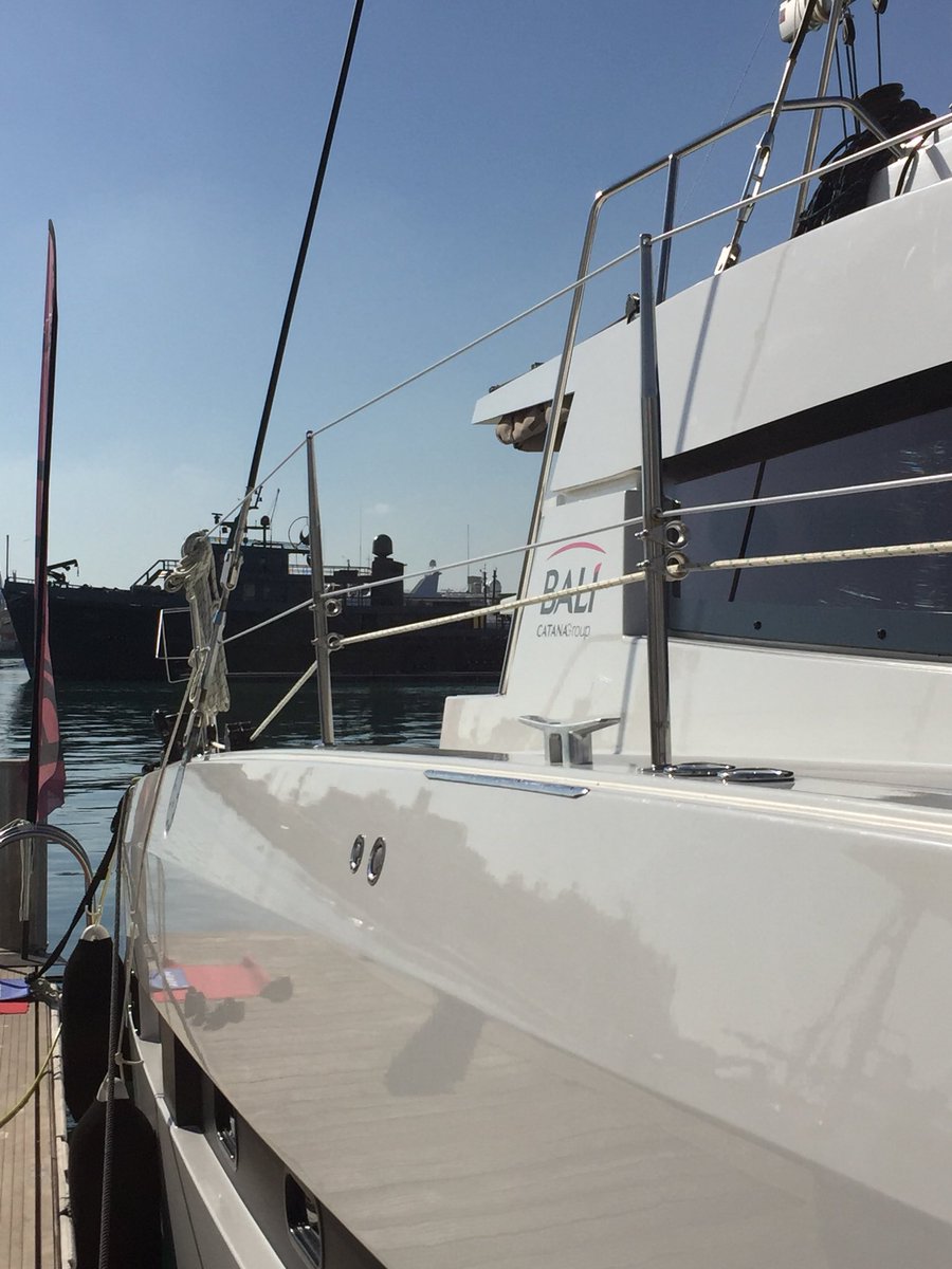 TheMedCatComp's tweet image. #Bali #catamaran by #Catana en el #SalonNautico de #Valencia
Del 1 al 5 de #Noviembre