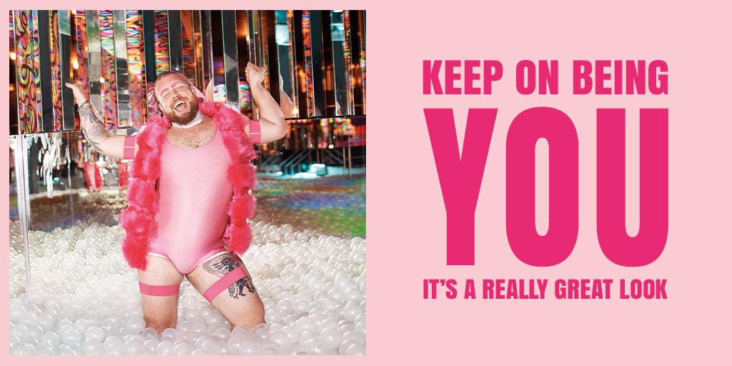 Missguided's tweet photo. Have the balls to be yourself ✨✨✨ #KEEPONBEINGYOU #babesofmissguided https://t.co/aweNL8AC3n